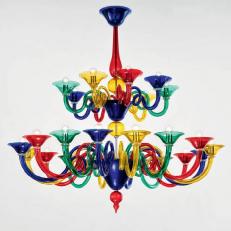 Люстра Sylcom 1382/16+8 CR.ORO