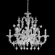 Люстра Sylcom 1471/6  PA-PO BL.CR