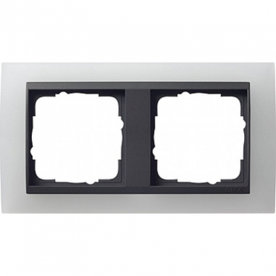 Gira-021224-Abdeckrahmen-2fach-fuer-anthrazit-Event-opak-weiss[1]