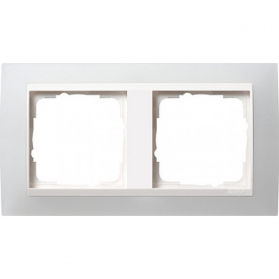 Gira-0212334-Abdeckrahmen-2fach-fuer-reinweiss-Event-opak-weiss[1]