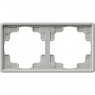Gira-021242-Abdeckrahmen-2fach-S-Color-grau[1]