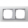Gira-021250-Abdeckrahmen-2fach-fuer-Farbe-alu-Event-opak-weiss[1]