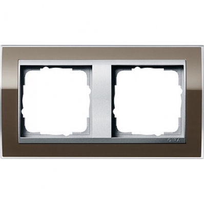Gira-0212766-Abdeckrahmen-2fach-fuer-Farbe-Alu-Event-Klar-Klar-Br[1]