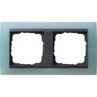 Gira-021285-Abdeckrahmen-2fach-fuer-anthrazit-Event-opak-mint[1]