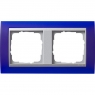 Gira-021293-Abdeckrahmen-2fach-fuer-Farbe-alu-Event-opak-blau[1]