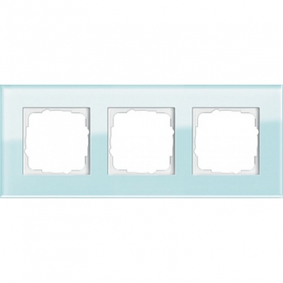 Gira-021318-Abdeckrahmen-3fach-Esprit-Glas-mint[1]