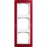 Gira-0213398-Abdeckrahmen-3fach-fuer-reinweiss-Event-opak-rot[1]