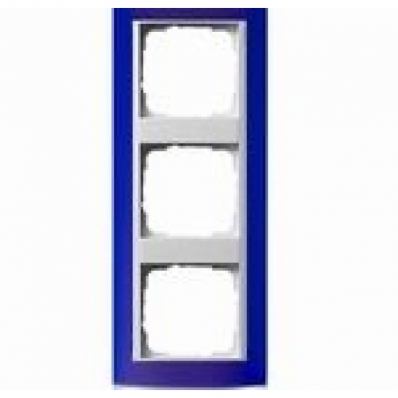 Gira-0213399-Abdeckrahmen-3fach-fuer-reinweiss-Event-opak-blau[1]