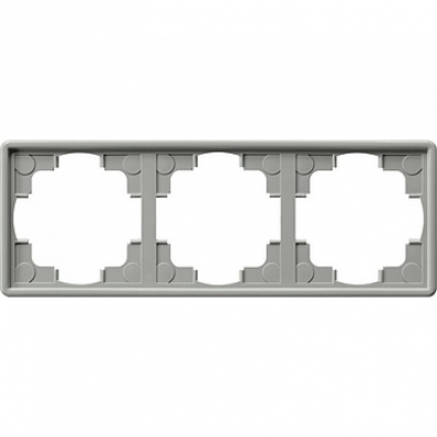 Gira-021342-Abdeckrahmen-3fach-S-Color-grau[1]