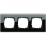 Gira-0213505-Abdeckrahmen-3fach-Esprit-Glas-C-Schwarz[1]