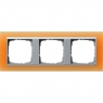 Gira-021353-Abdeckrahmen-3fach-fuer-Farbe-alu-Event-opak-orange[1]
