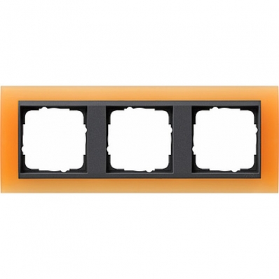 Gira-021387-Abdeckrahmen-3fach-fuer-anthrazit-Event-opak-orange[1]