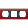 Gira-021388-Abdeckrahmen-3fach-fuer-anthrazit-Event-opak-rot[1]