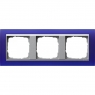 Gira-021393-Abdeckrahmen-3fach-fuer-Farbe-alu-Event-opak-blau[1]