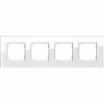 Gira-021412-Abdeckrahmen-4fach-Esprit-Glas-weiss[1]