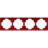 Gira-021443-Abdeckrahmen-4fach-S-Color-rot[1]