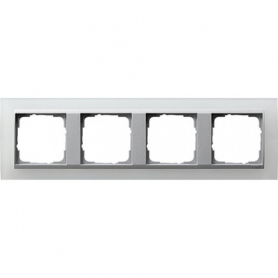 Gira-021450-Abdeckrahmen-4fach-fuer-Farbe-alu-Event-opak-weiss[1]
