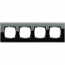Gira-0214505-Abdeckrahmen-4fach-Esprit-Glas-C-Schwarz[1]