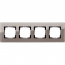 Gira-0214522-Abdeckrahmen-4fach-Esprit-Glas-C-Umbra[1]