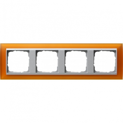 Gira-021469-Abdeckrahmen-4fach-fuer-Farbe-alu-Event-opak-bernstei[1]