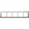 Gira-0215326-Abdeckrahmen-5fach-fuer-reinweiss-Event-Farbe-alu[1]