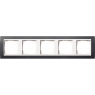 Gira-0215328-Abdeckrahmen-5fach-fuer-reinweiss-Event-anthrazit[1]