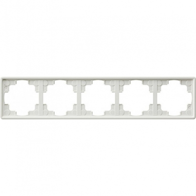 Gira-021540-Abdeckrahmen-5fach-S-Color-reinweiss[1]