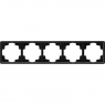 Gira-021547-Abdeckrahmen-5fach-S-Color-schwarz[1]