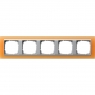Gira-021553-Abdeckrahmen-5fach-fuer-Farbe-alu-Event-opak-orange[1]