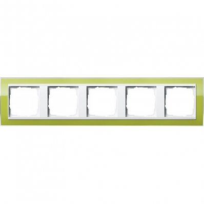 Gira-0215743-Abdeckrahmen-5fach-fuer-reinweiss-Event-Klar-Klar-Grue[1]