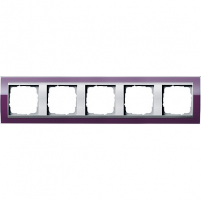 Gira-0215756-Abdeckrahmen-5fach-fuer-Farbe-Alu-Event-Klar-Klar-Au[1]