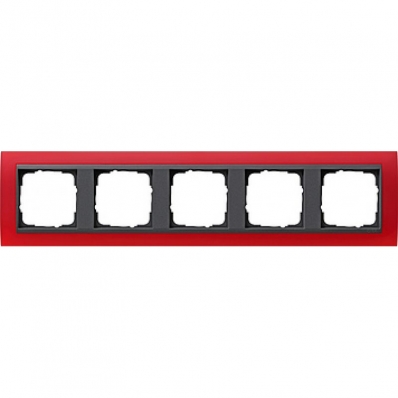 Gira-021588-Abdeckrahmen-5fach-fuer-anthrazit-Event-opak-rot[1]