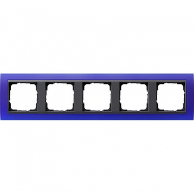 Gira-021589-Abdeckrahmen-5fach-fuer-anthrazit-Event-opak-blau[1]