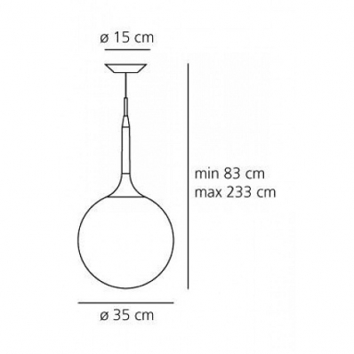Светильник Artemide CASTORE 1052010A