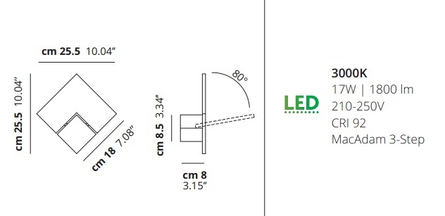 Studio Italia Design Puzzle Twist 146010 техническая схема