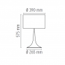 Настольная лампа Flos Spun Light F6610009