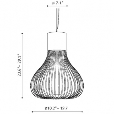Подвес Flos Chasen F1636009 2