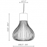 Подвес Flos Chasen F1636009 2