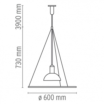 Подвес Flos Frisbi F2500000 2