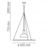 Подвес Flos Frisbi F2500000 2