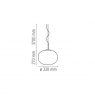 Подвес Flos Glo-Ball F3005061 2