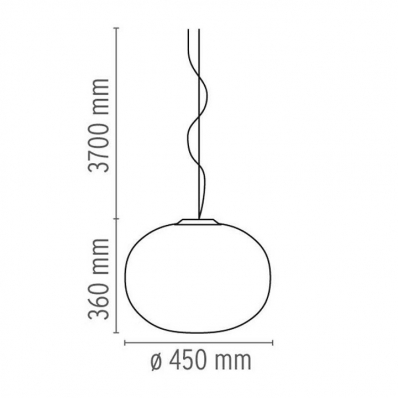Подвес Flos Glo-Ball F3010061 2
