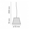 Подвес Flos KTribe F6256000 2