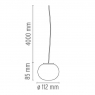 Подвес Flos Mini Glo-Ball F4195009 2