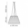 Подвес Flos Romeo Moon F6105000 2