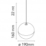 Подвес Flos String Light Sphere F6480030