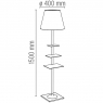 Торшер Flos Bibliotheque Nationale F1011000 2
