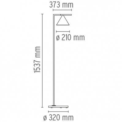 Торшер Flos Captain Flint F1530030