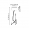 Торшер Flos Ray F5915020