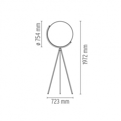 Торшер Flos Superloon F6630009